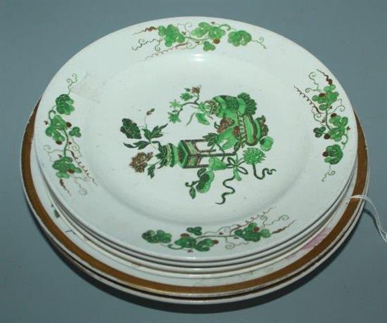 6 Spode plates